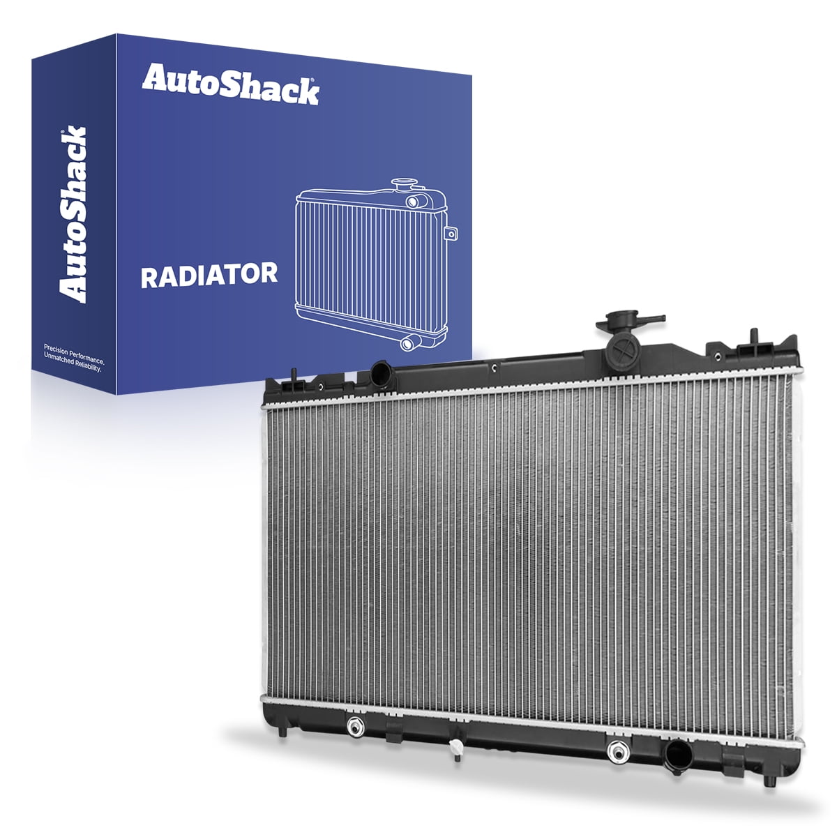 Autoshack Radiator Compatible with Toyota, Camry 2002-2006, L4 2.4L V6 3.0L 3.3L, with Transmission Oil Cooler