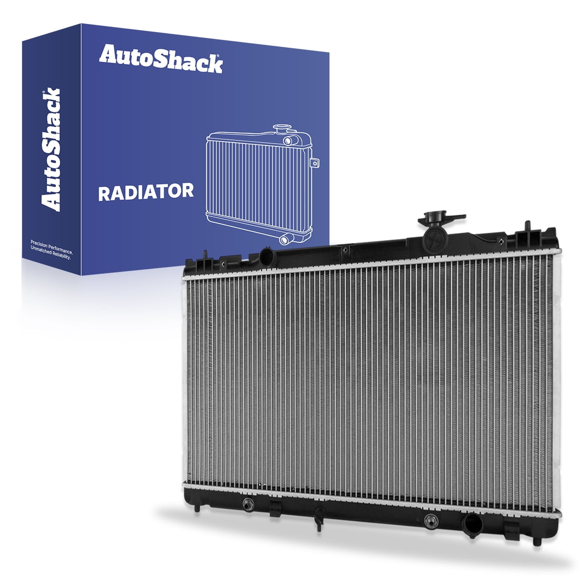 Autoshack Radiator Compatible with Toyota, Camry 2002-2006 Solara 2004-2008, L4 2.4L V6 3.0L 3.3L, with Transmission Oil Cooler