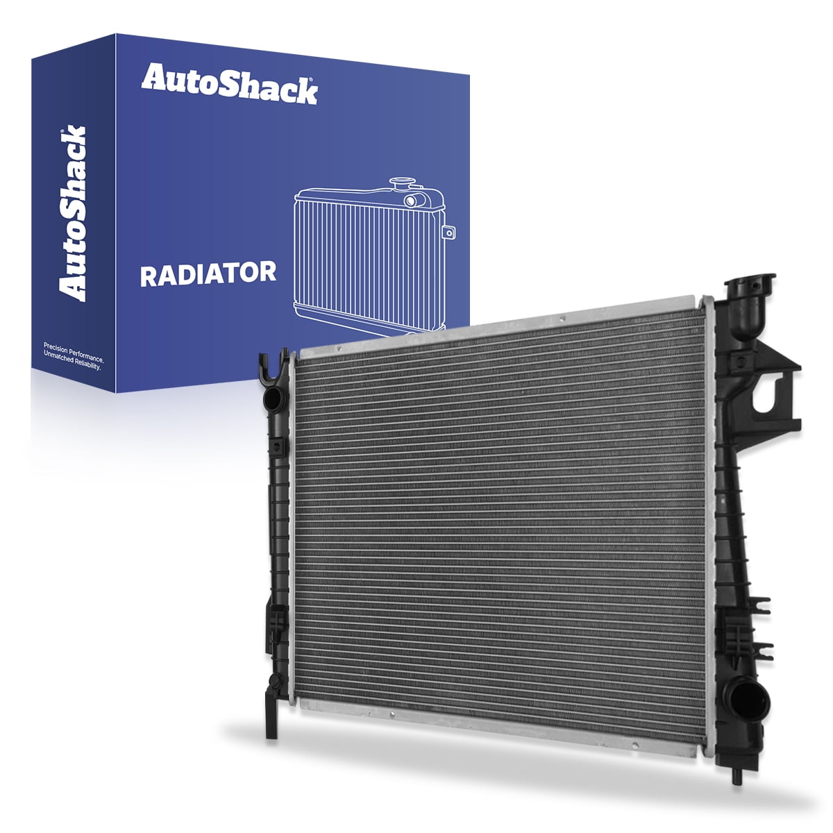 Autoshack Radiator Compatible with Dodge, Ram 1500 2002-2008 Ram 2500 2003-2008, L6 5.9L 6.7L V6 3.7L V8 4.7L 5.7L 5.9L V10 8.0L 8.3L