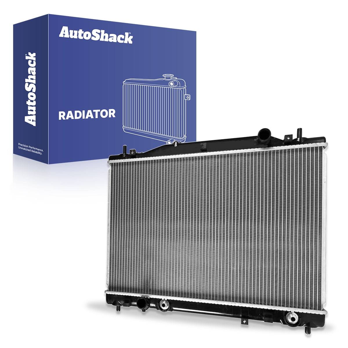Autoshack Radiator Compatible with Cadillac, CTS 2004-2007, V6 2.8L 3.2L 3.6L V8 5.7L 6.0L, with Transmission Oil Cooler