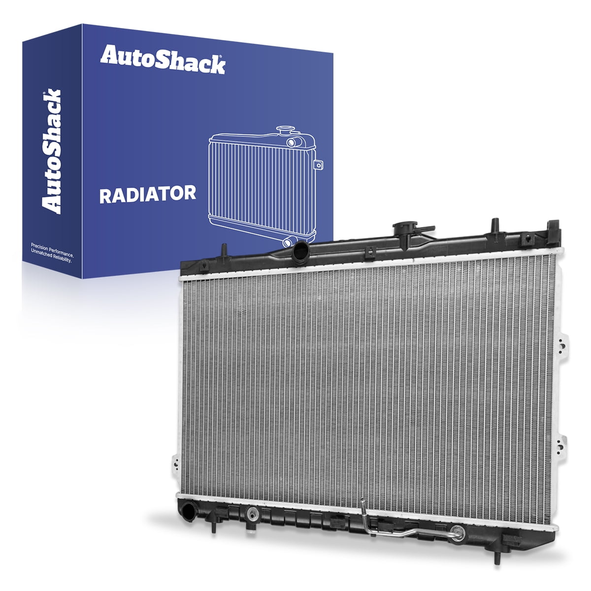 Autoshack Radiator Compatible with Kia, Spectra 2004-2009 Spectra5 2005-2009, L4 1.8L 2.0L, with Transmission Oil Cooler