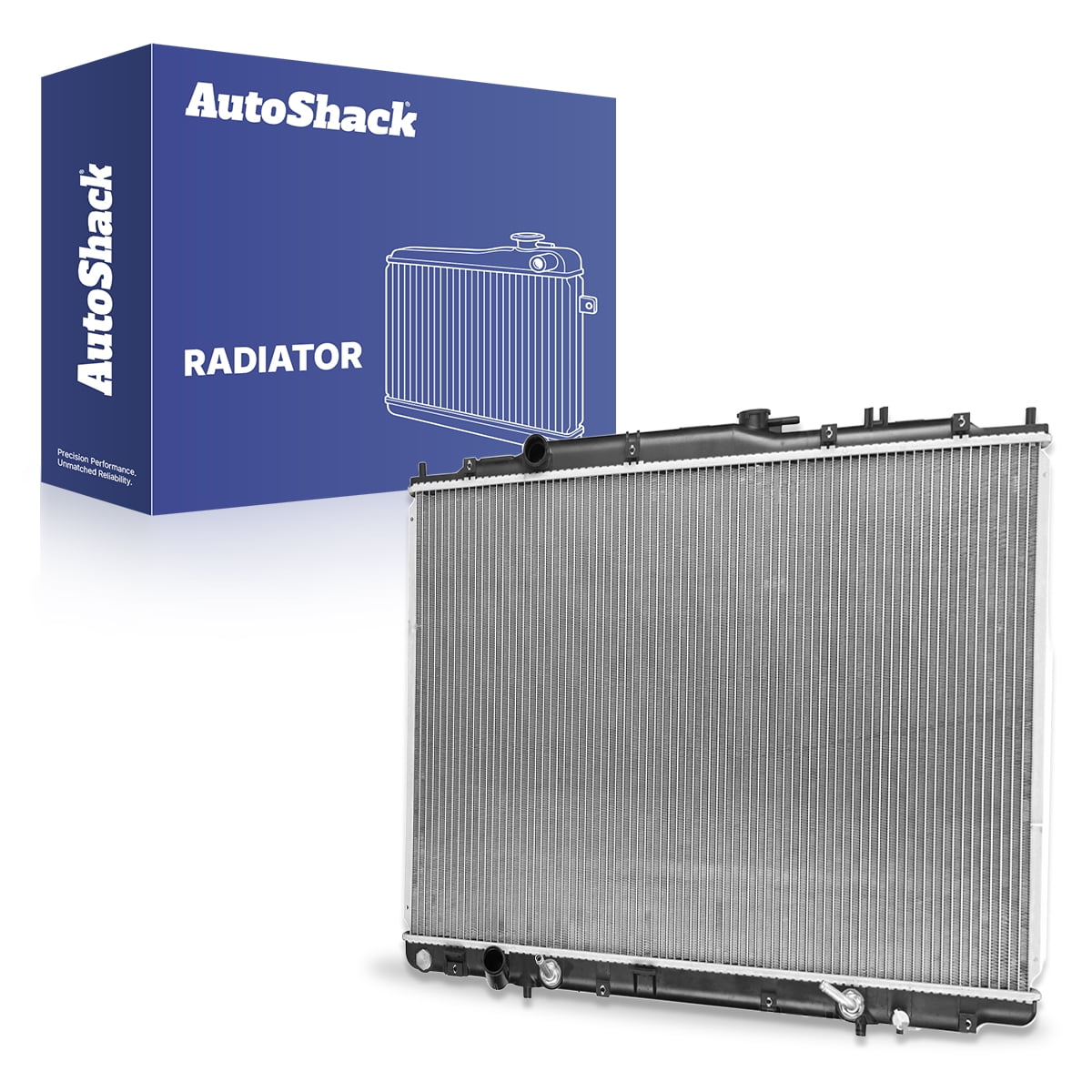 Autoshack Radiator Compatible with Honda & Acura, Pilot 2005-2008 MDX 2003-2006, V6 3.5L, with Transmission Oil Cooler