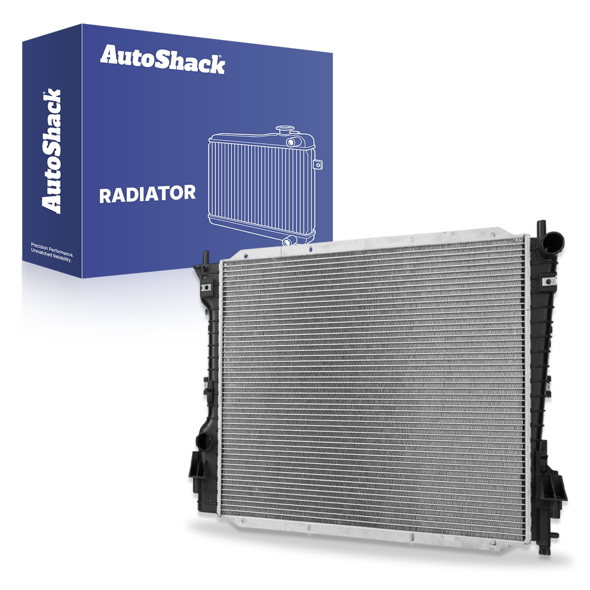 Autoshack Radiator Compatible with Ford, Mustang 2005-2014, V6 3.7L 4.0L V8 4.6L 5.0L 5.4L 5.8L