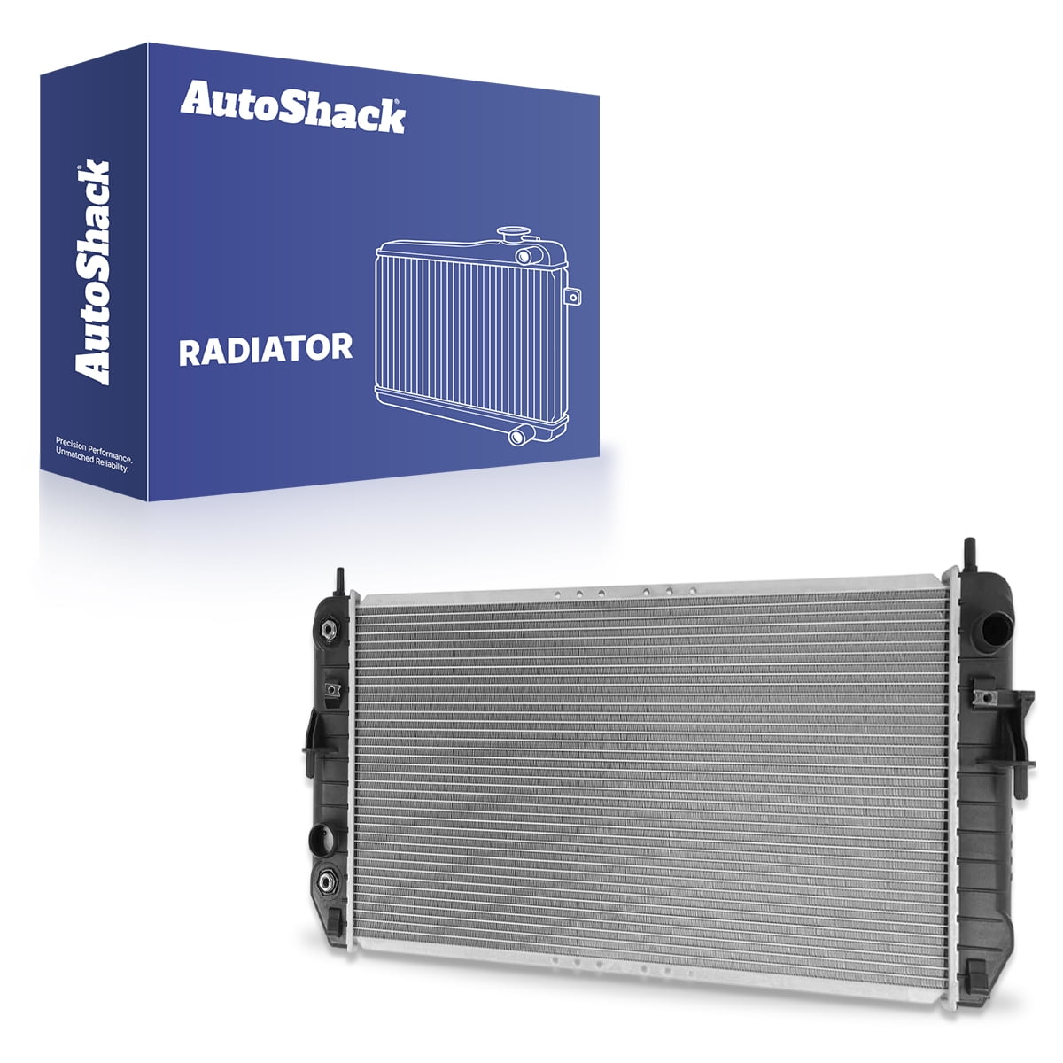 Autoshack Radiator Compatible with Buick & Cadillac, Lucerne 2006-2011 DTS 2006-2011, V6 3.8L 3.9L V8 4.6L, with Transmission Oil Cooler