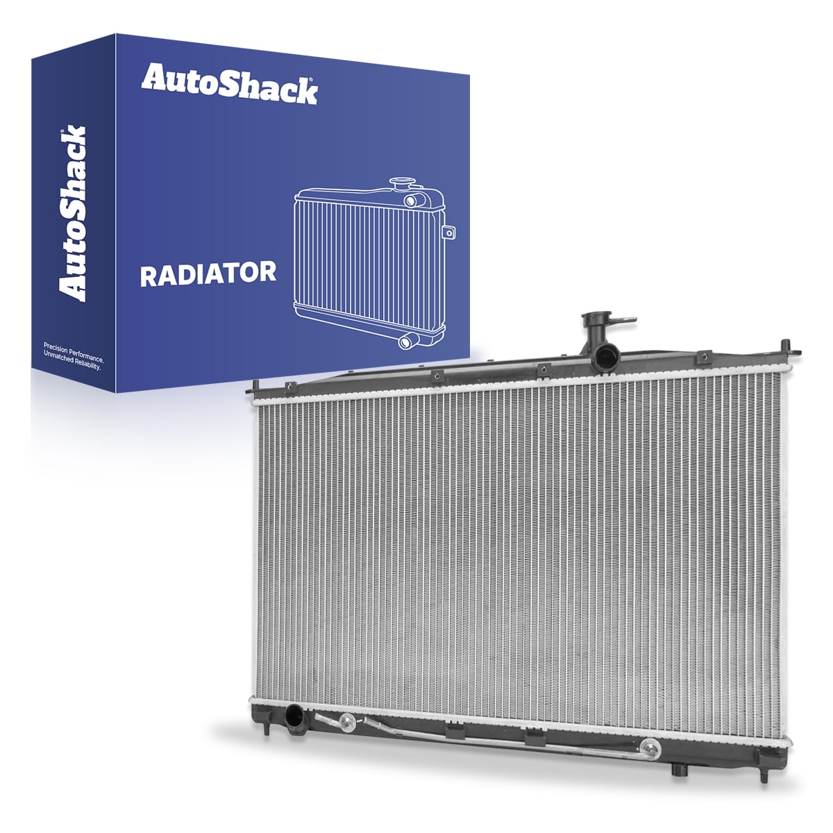 Autoshack Radiator Compatible with Hyundai, Santa Fe 2007-2009, V6 2.7L 3.3L, with Transmission Oil Cooler