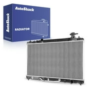 Autoshack Radiator Compatible with Toyota, Camry 2007-2011, L4 2.4L 2.5L V6 3.5L, with Transmission Oil Cooler