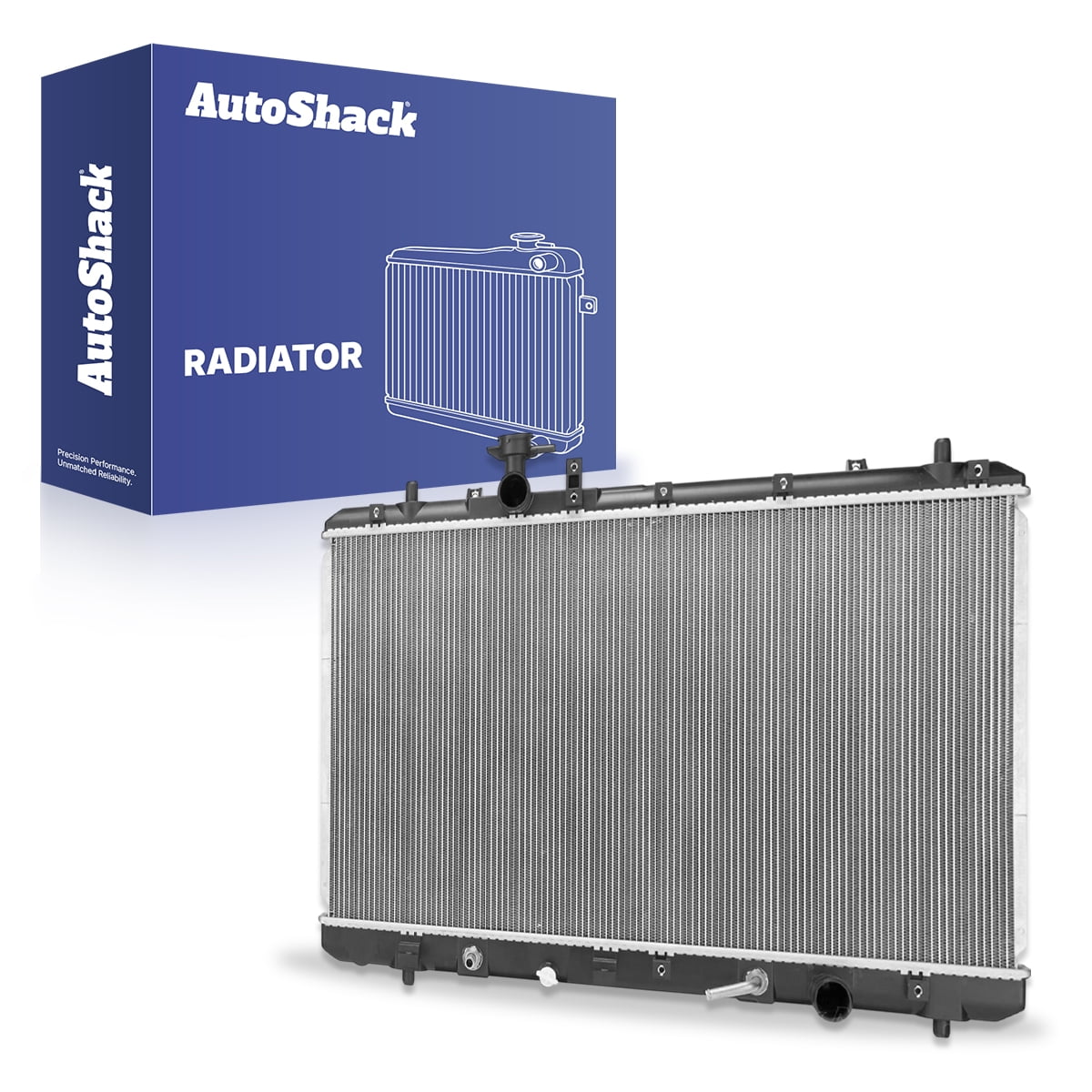 Autoshack Radiator Compatible with Suzuki, SX4 2007-2013 SX4 Crossover 2012, L4 2.0L, with Transmission Oil Cooler