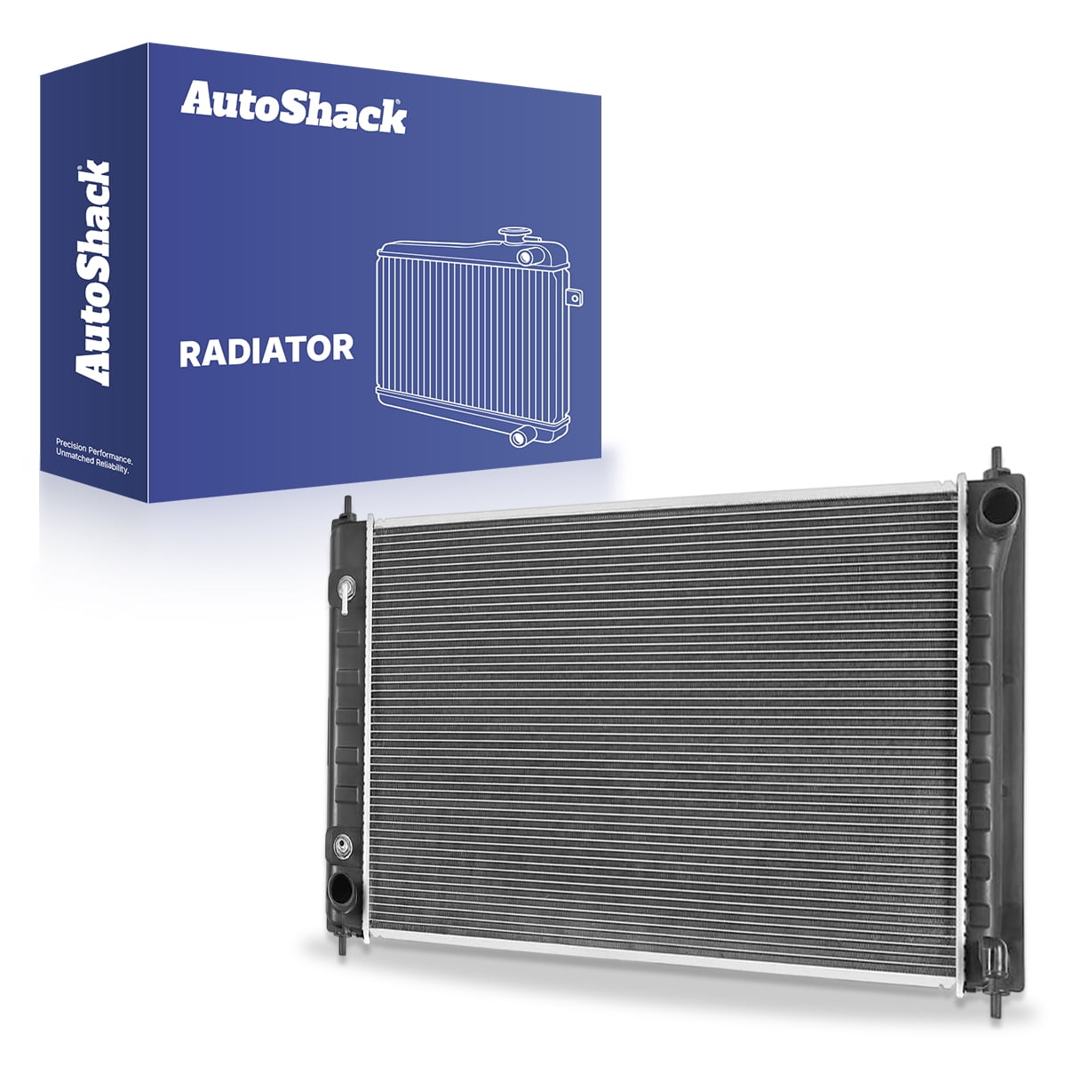 Autoshack Radiator Compatible with Nissan, Altima 2007-2018 Maxima 2009-2014, 2016-2023, L4 2.5L V6 3.5L, with Transmission Oil Cooler