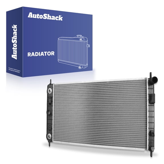 Autoshack Radiator Compatible with Chevrolet, Pontiac & Saturn, Malibu 2008-2012 G6 2006-2010 Aura 2007-2009, L4 2.2L 2.4L V6 3.5L 3.6L 3.9L, with Transmission Oil Cooler