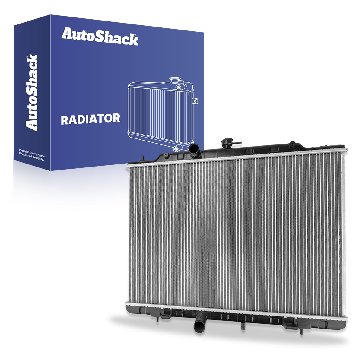 Autoshack Radiator Compatible with Nissan, Rogue 2008-2013 Rogue Select 2014-2015, L4 2.5L