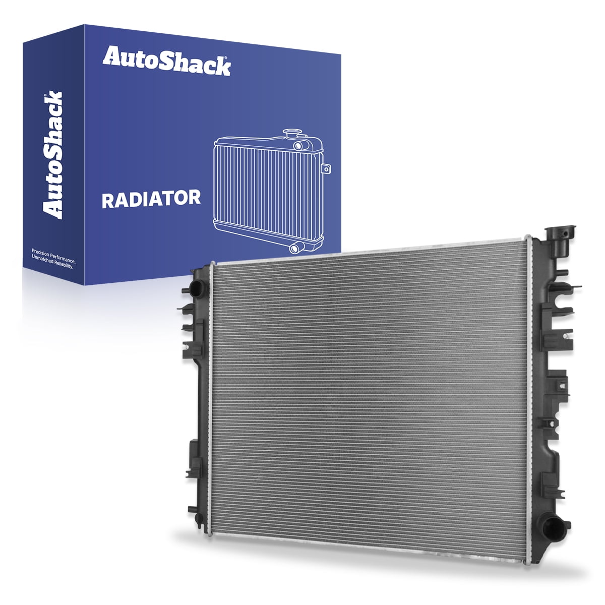 Autoshack Radiator Compatible with Ram & Dodge, 1500 2011-2018 1500 Classic 2019-2021 2500 2011-2013 3500 2011-2013 Ram 2500 2010, L6 6.7L V6 3.0L 3.6L 3.7L V8 4.7L 5.7L