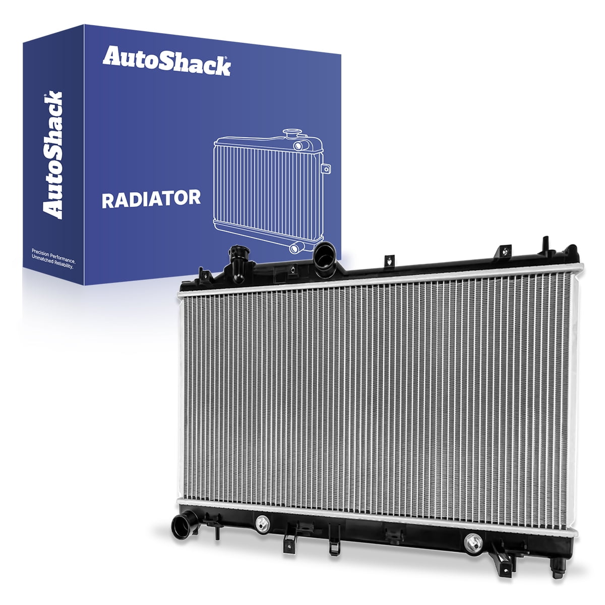 Autoshack Radiator Compatible with Subaru, Outback 2010-2014 Legacy 2010-2014, H4 2.5L H6 3.6L, with Transmission Oil Cooler
