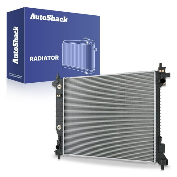 Autoshack Radiator Compatible with Cadillac & Saab, SRX 2010-2016 9-4X 2011, V6 2.8L 3.0L 3.6L, with Transmission Oil Cooler