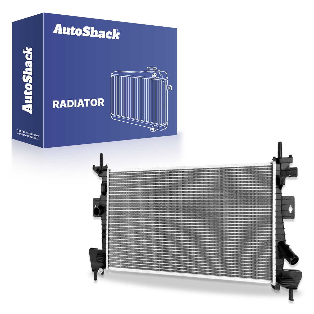 Autoshack Radiator Compatible with Ford, Focus 2012-2018, L3 1.0L L4 2.0L 2.3L L