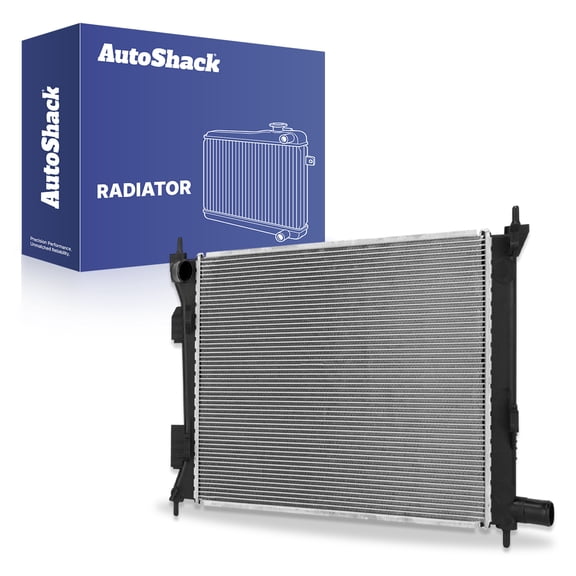 Autoshack Radiator Compatible with Hyundai & Kia, Accent 2012-2017 Rio 2012-2017, L4 1.6L, With Transmission Oil Cooler