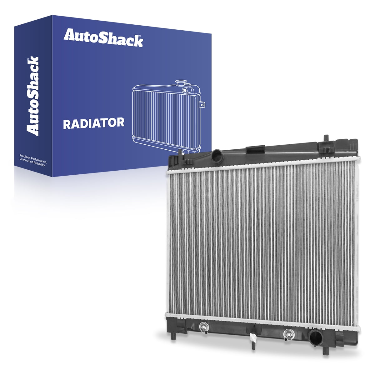 Autoshack Radiator Compatible with Toyota & Scion, Yaris 2006-2016, 2019 xD 2008-2014, L4 1.5L 1.8L