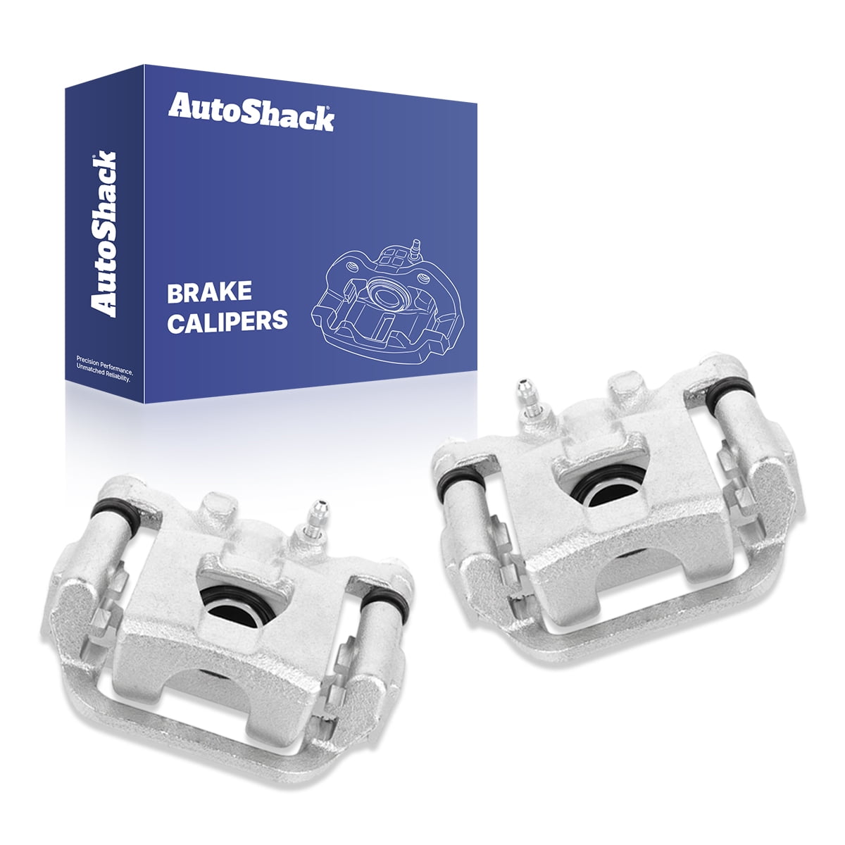 AutoShack Rear Brake Calipers for Nissan, Altima 2002-2025 Maxima 2003-2008, 2019-2023, FWD L4 2.0L 2.5L V6 3.5L, Left and Right, Pair