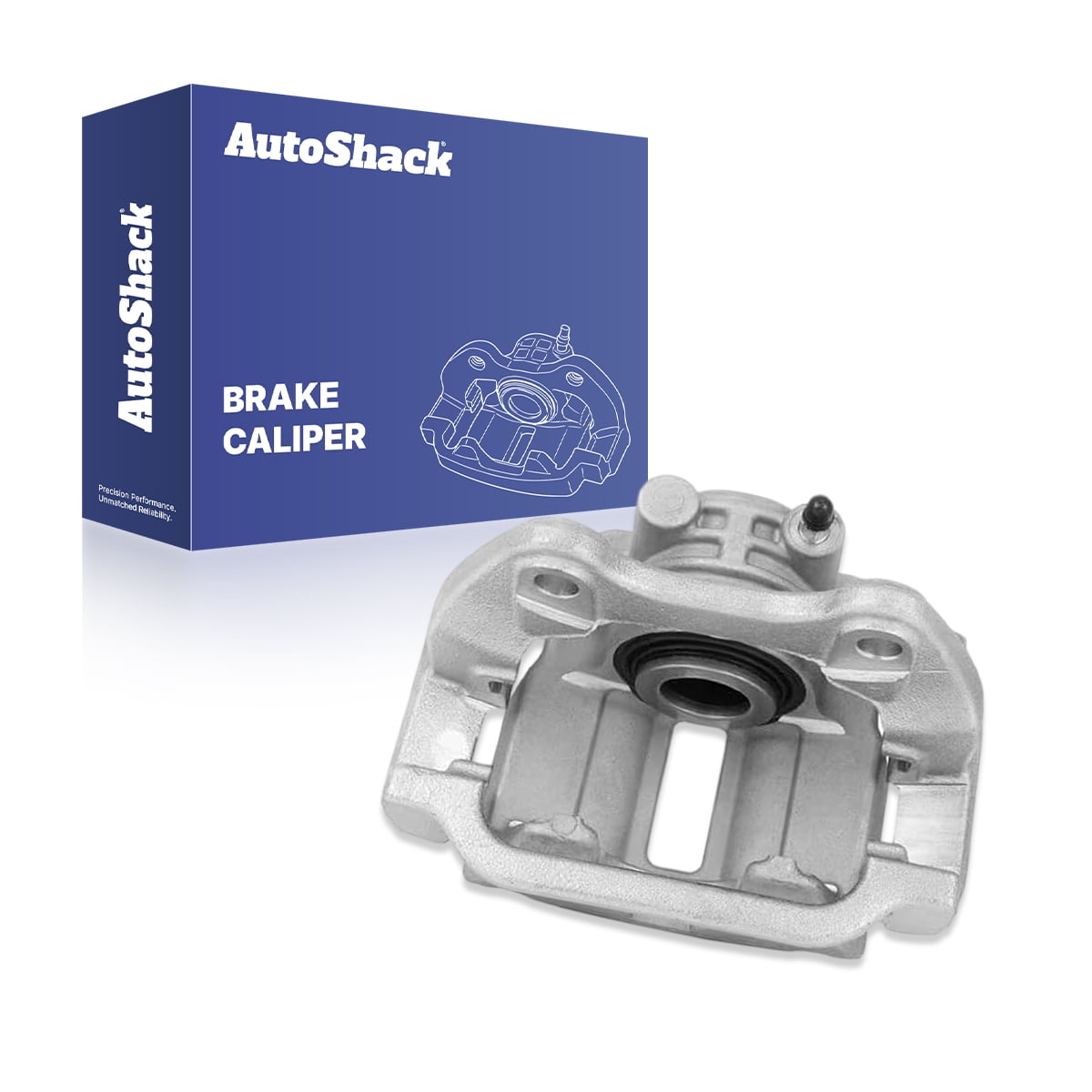 AutoShack Rear Brake Caliper for Chevrolet, GMC & Cadillac, Silverado 1500 2003-2006 Sierra 1500 2003-2006 DTS 2006-2011 DeVille 2003-2005, FWD 4WD RWD AWD V6 4.3L V8 4.6L 4.8L 5.3L 6.0L, Right