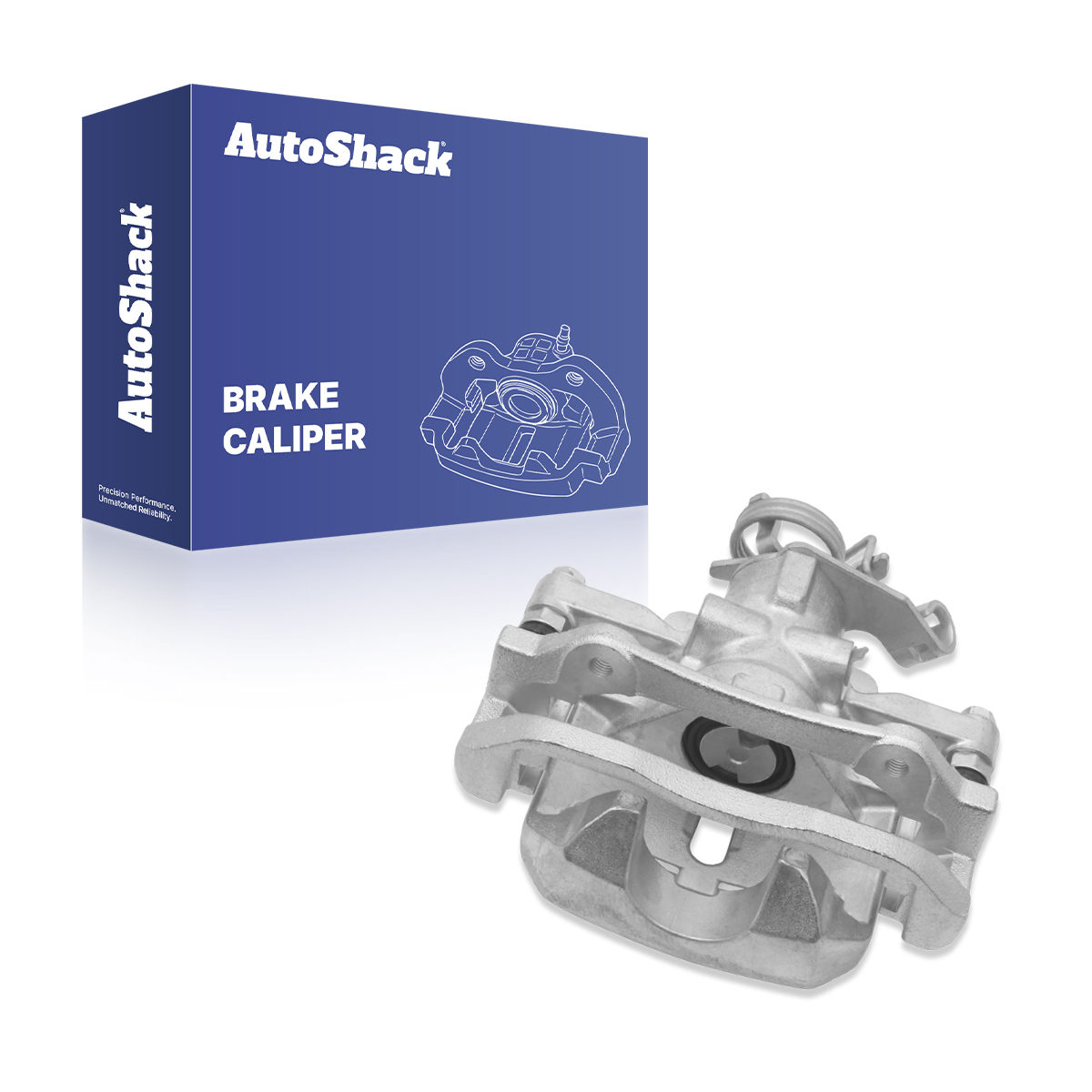 AutoShack Rear Brake Caliper for Dodge, Dart 2013-2016, FWD L4 1.4L 2.0L 2.4L, Left