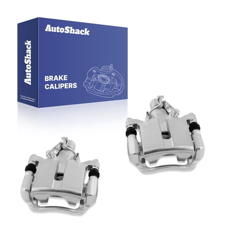 AutoShack Rear Brake Calipers for Chevrolet, Buick & Pontiac, Impala 2011-2013 LaCrosse 2005-2009 Grand Prix 2004-2008 Impala Limited 2014-2016, FWD V6 3.5L 3.6L 3.8L 3.9L, Left and Right, Pair