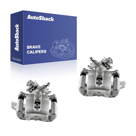 AutoShack Rear Brake Calipers for Honda & Acura, Civic 2006-2015 ILX 2013-2018 CSX 2006-2011, FWD L4 1.3L 1.5L 1.8L 2.0L 2.4L, Left and Right, Pair