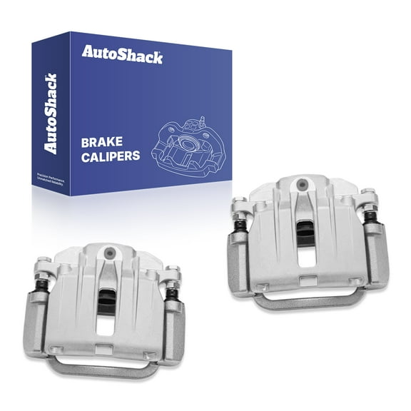 AutoShack Rear Brake Calipers for Chevrolet, GMC & Cadillac, Silverado 1500 2003-2006 Sierra 1500 2003-2006 DTS 2006-2011, FWD 4WD RWD AWD V6 4.3L V8 4.6L 4.8L 5.3L 6.0L, Left and Right, Pair