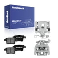 thumbnail image 1 of AutoShack Rear Brake Calipers & Ceramic Brake Pads for Ford, Five Hundred 2005-2007 Taurus 2008-2009 Freestyle 2005-2007 Taurus X 2008-2009, AWD FWD V6 3.0L 3.5L, 1 of 5
