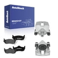 thumbnail image 1 of AutoShack Rear Brake Calipers + Premium Ceramic Brake Pads Replacement for 2004-2011 Ford F-150 2006-2008 Lincoln Mark LT 6-PC Kit, 1 of 5