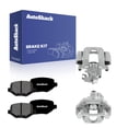 thumbnail image 1 of AutoShack Rear Brake Calipers Premium Ceramic Brake Pads | Replacement for 2011-2019 Ford Explorer 2010-2014 Ford Flex 2013-2019 Ford Taurus 2010-2014 Lincoln MKT | 6-PC, 1 of 5