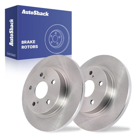 AutoShack Rear Brake Rotors for Scion, Toyota & Pontiac, xB 2008-2015 Matrix 2009-2014 Vibe 2009-2010 Corolla iM 2017-2018 iM 2016, FWD L4 1.8L 2.4L - 10.98" (279 mm), 5-Lug