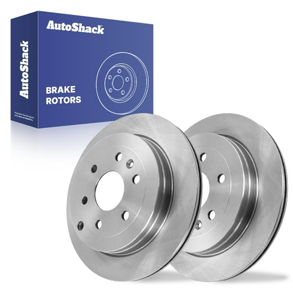 AutoShack Rear Vented Brake Rotors 2-PC Set Replacement for 2007-2017 GMC Acadia 2009-2017 Chevrolet Traverse 2008-2017 Buick Enclave 2007-2010 Saturn Outlook 2017 GMC Acadia Limited 13.03" (331 mm)
