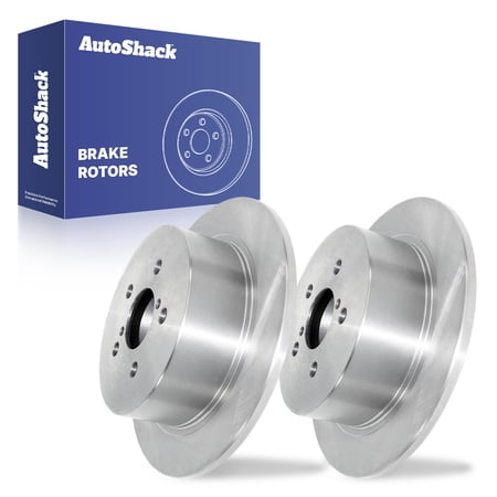 AutoShack Rear Brake Rotors for Subaru, Outback 2005-2009 Legacy 2005-2009, AWD H4 2.5L H6 3.0L - 10.78" (273.8 mm), 5-Lug