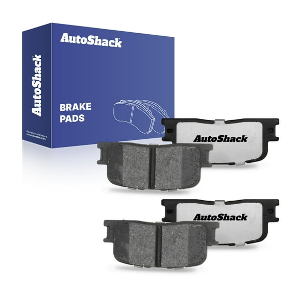 AutoShack Rear Ceramic Brake Pad Set for Toyota & Lexus, Camry 2002-2006 Highlander 2001-2003 ES330 2004-2006 ES300 2002-2003, FWD AWD L4 2.4L V6 3.0L 3.3L