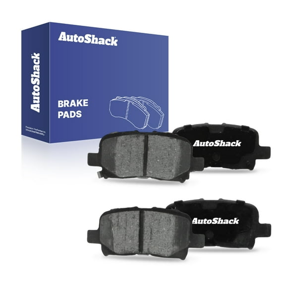 AutoShack Rear Ceramic Brake Pad Set for Honda & Acura, Pilot 2003-2008 Odyssey 2002-2004 MDX 2001-2006, AWD FWD V6 3.5L