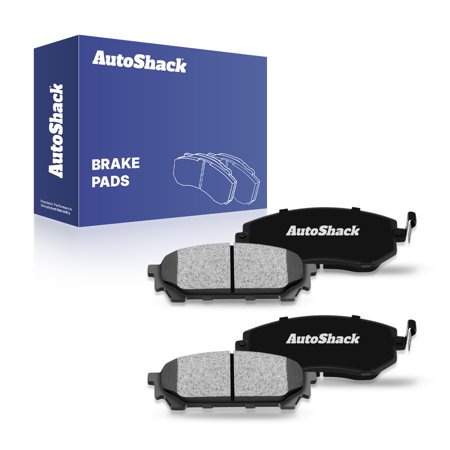 AutoShack Rear Ceramic Brake Pad Set for Subaru & Saab, Forester 2004-2008 Impreza 2004-2007 9-2X 2005-2006, AWD H4 2.0L 2.5L
