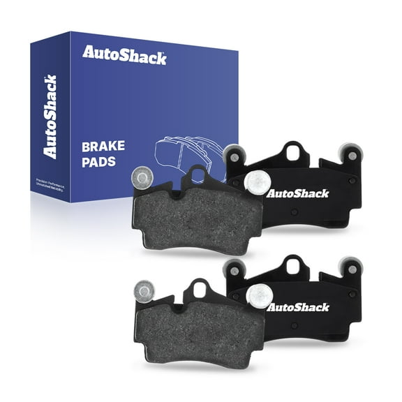 AutoShack Rear Ceramic Brake Pad Kit Driver and Passenger Side Replacement for 2007-2015 Audi Q7 2003-2006 2008-2010 Porsche Cayenne 2004-2010 VW Touareg 3.0L 3.2L 3.6L 4.2L 4.5L 4.8L 4.9L 5.0L V6 AWD