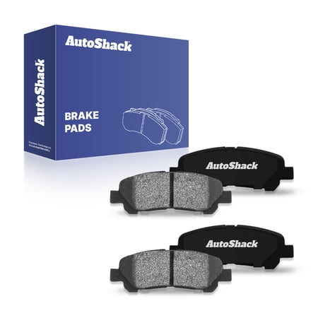 AutoShack Rear Ceramic Brake Pad Set for Toyota, Highlander 2008-2014, AWD FWD L4 2.7L V6 3.3L 3.5L