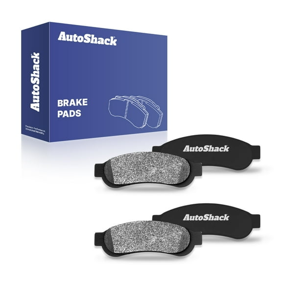 AutoShack Rear Ceramic Brake Pad Kit Driver and Passenger Side Replacement for 2008 2009 2010 2011 2012 Ford F-250 Super Duty F-350 Super Duty 5.4L 6.2L 6.4L 6.7L 6.8L V8 4WD RWD