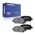 thumbnail image 1 of AutoShack Rear Ceramic Brake Pad Set for Chevrolet, Buick & Pontiac, Impala 2010-2013 LaCrosse 2005-2009 Grand Prix 2004-2008 Impala Limited 2014-2016 Allure 2005-2009, FWD V6 3.5L 3.6L 3.8L 3.9L, 1 of 5