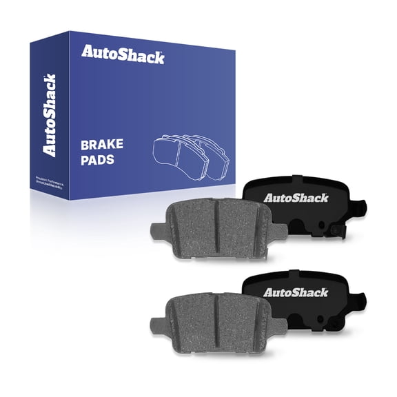 AutoShack Rear Ceramic Brake Pad Set for Chevrolet, Cruze 2016-2019 Bolt EV 2017-2023 Bolt EUV 2022-2023 Volt 2016-2019, FWD L4 1.4L 1.5L 1.6L