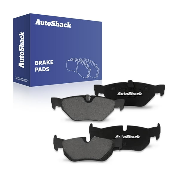 AutoShack Rear Ceramic Brake Pad Kit Driver and Passenger Side Replacement for BMW 320i 2006 325i 325xi 2006-2011 323i 2007-2008 328xi 2007-2013 328i 2008-2013 128i 2009-2013 328i xDrive 2012-2015 X1