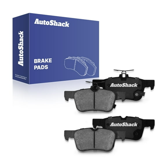 AutoShack Rear Ceramic Brake Pad Set | Replacement for 2015-2024 Ford Edge 2013-2020 Ford Fusion 2013-2020 Lincoln MKZ | 4-PC