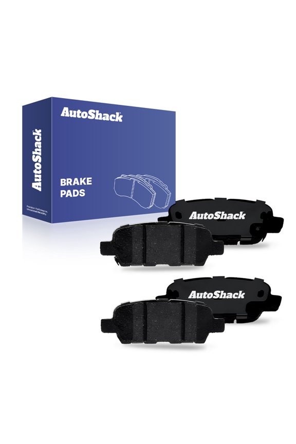 Rear Ceramic Brake Pad Set for Nissan & INFINITI, Rogue 2008-2013 Sentra 2007-2012 Altima 2007-2009 G37 2008-2013 Rogue Select 2014-2015, AWD RWD FWD L4 2.5L V6 3.5L 3.7L