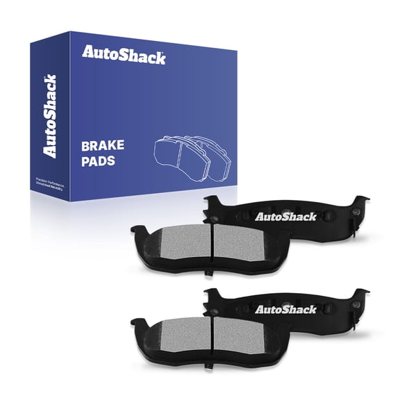 AutoShack Rear Ceramic Brake Pad Set for Nissan & Jeep, TITAN 2004-2015 Grand Cherokee 2005-2010 Armada 2005-2015 Commander 2006-2010, 4WD RWD AWD V6 3.0L 3.7L V8 4.7L 5.6L 5.7L 6.1L