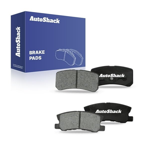 AutoShack Rear Ceramic Brake Pad Set | Replacement for 2010-2017 Jeep Patriot | 4-PC