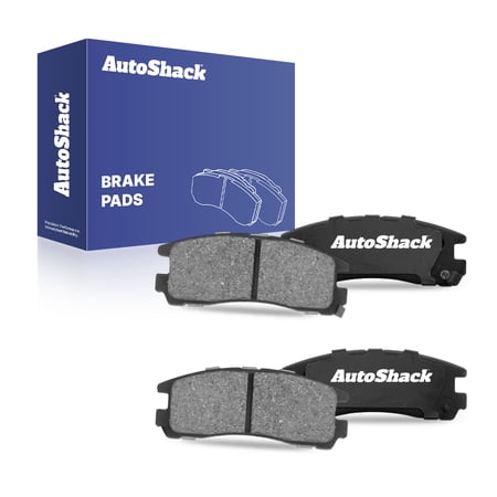 AutoShack Rear Ceramic Brake Pad Set for Mitsubishi, Chrysler & Dodge, Eclipse 1995-2012 Galant 1988, 1994, 1999-2012 Sebring 1995-2005 Stratus 2001-2005, FWD AWD L4 2.0L 2.4L V6 2.5L 2.7L 3.0L 3.8L