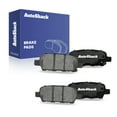 thumbnail image 1 of AutoShack Rear Ceramic Brake Pad Set for Nissan, Altima 2002-2006, 2009-2023 Rogue 2014-2020 Sentra 2013-2019 Murano 2003-2007, 2009-2022, AWD FWD L4 1.6L 1.8L 2.0L 2.5L V6 3.5L, 1 of 5