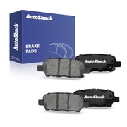 AutoShack Rear Ceramic Brake Pad Set for Nissan, Altima 2002-2006, 2009-2023 Rogue 2014-2020 Sentra 2013-2019 Murano 2003-2007, 2009-2022, AWD FWD L4 1.6L 1.8L 2.0L 2.5L V6 3.5L