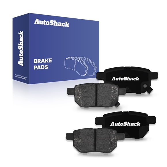 AutoShack Rear Ceramic Brake Pad Set for Toyota & Scion, Corolla 2009-2011, 2014-2020 Prius 2010-2013 xB 2008-2015 Yaris 2012-2017 Matrix 2009-2014 tC 2011-2016, FWD AWD L4 1.5L 1.8L 2.0L 2.4L 2.5L