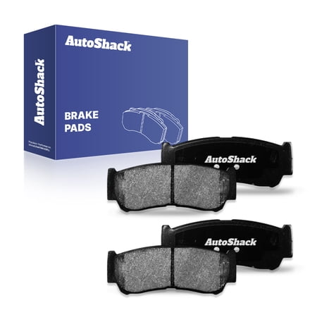 AutoShack Rear Ceramic Brake Pad Set for Hyundai, Santa Fe 2007-2009, AWD FWD V6 2.7L 3.3L